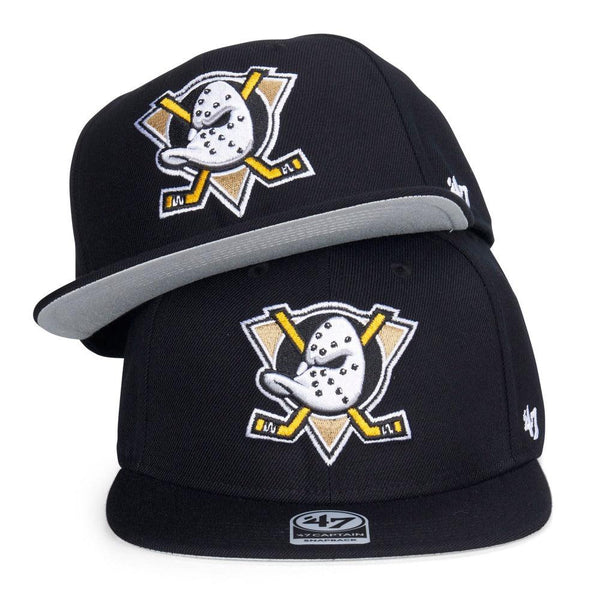 Anaheim Ducks 47 Brand No Shot '47 Captain - Black - Triple Play Caps