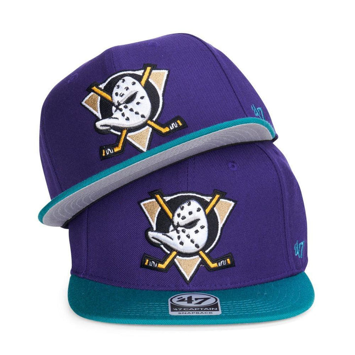 Anaheim Ducks 47 Brand No Shot '47 Captain - Purple - Triple Play Caps