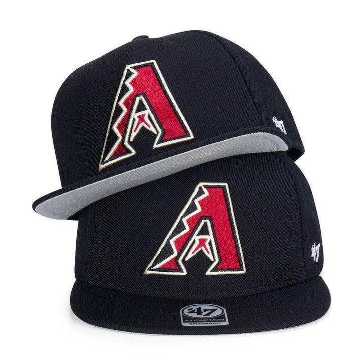 Arizona Diamondbacks 47 Brand No Shot '47 Captain - Black - Triple Play Caps