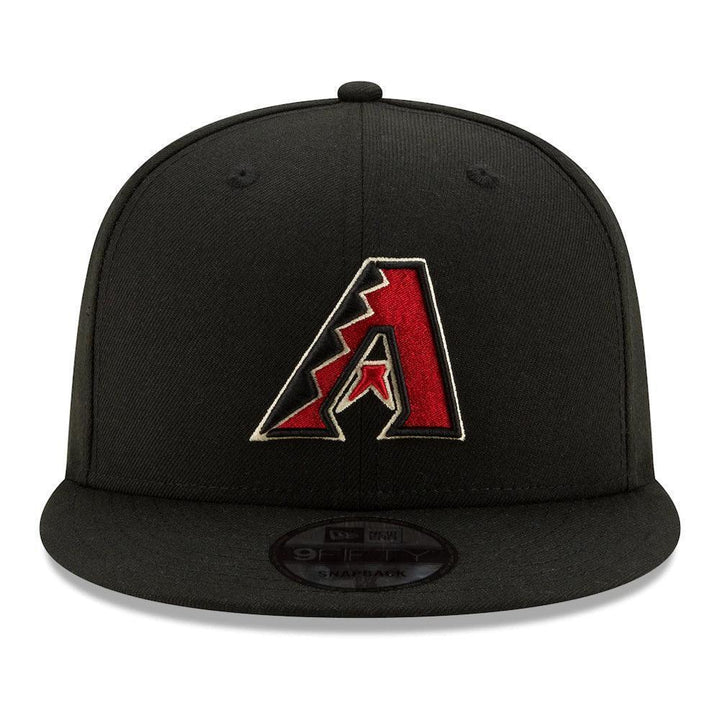 Arizona Diamondbacks New Era Team Color 9FIFTY Snapback Hat - Black - Triple Play Caps
