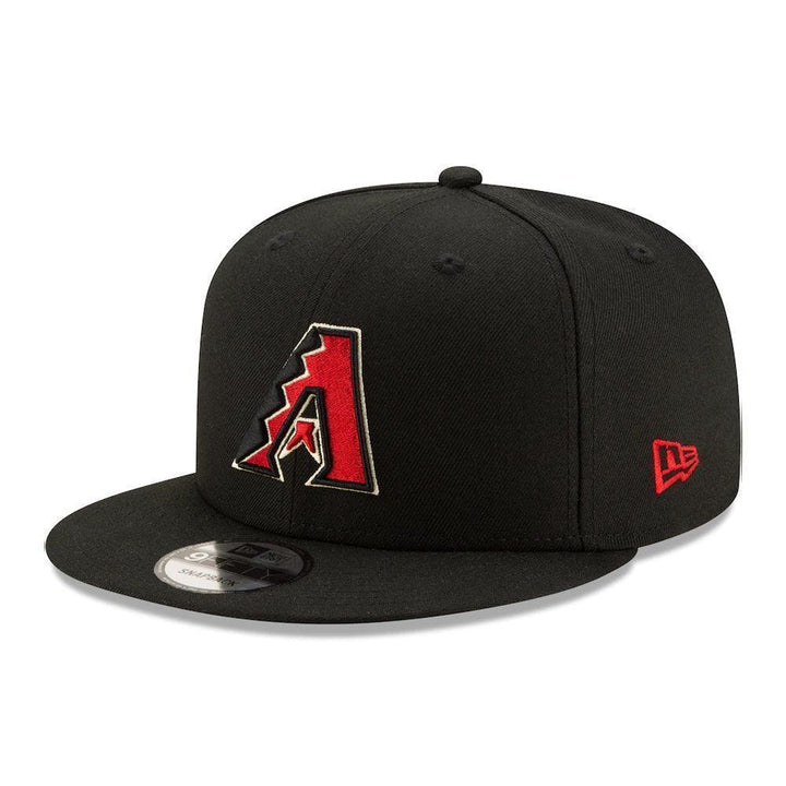 Arizona Diamondbacks New Era Team Color 9FIFTY Snapback Hat - Black - Triple Play Caps