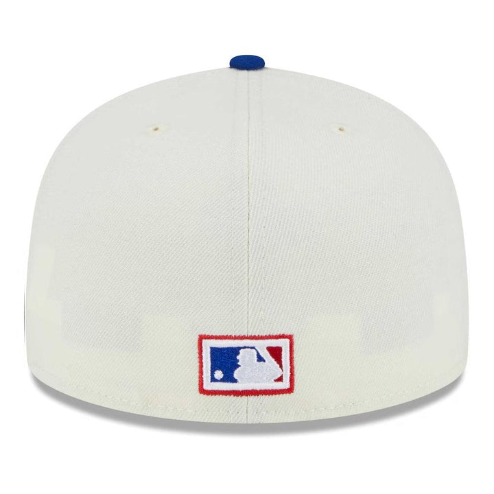 Atlanta Braves New Era Retro 2000 All Star Game 59FIFTY Fitted Hat - Cream/Royal - Triple Play Caps