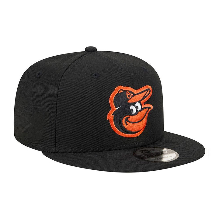 Baltimore Orioles New Era Team Color 9FIFTY Snapback Hat - Black - Triple Play Caps