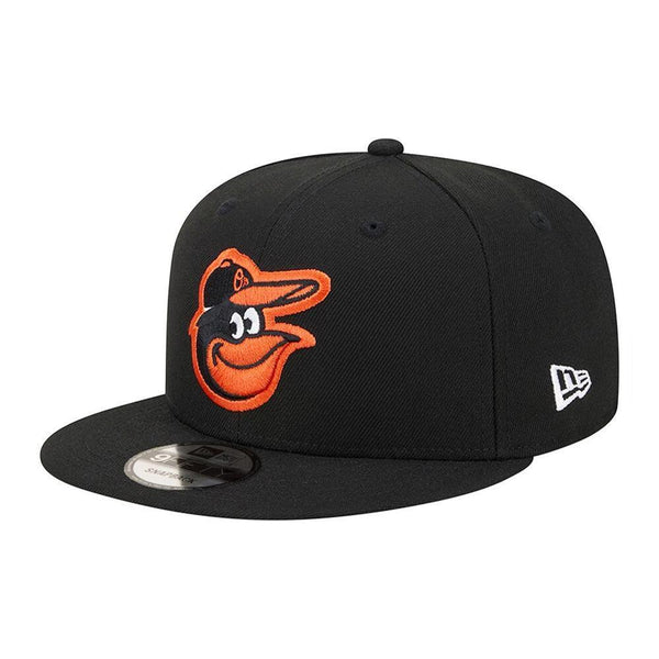 Baltimore Orioles New Era Team Color 9FIFTY Snapback Hat - Black - Triple Play Caps