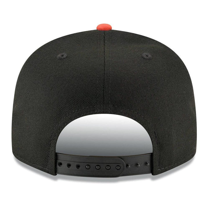 Baltimore Orioles New Era Team Color 9FIFTY Snapback Hat - Black/Orange - Triple Play Caps
