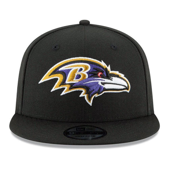 Baltimore Ravens New Era Basic 9FIFTY Snapback Hat - Black - Triple Play Caps