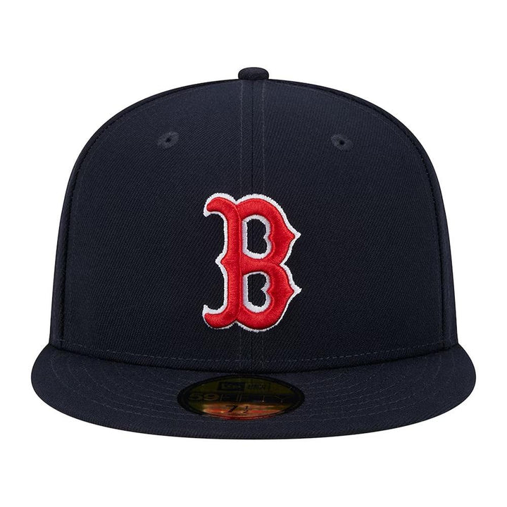 Boston Red Sox New Era 1999 All-Star Game Side Patch 59FIFTY Fitted Hat - Navy - Triple Play Caps