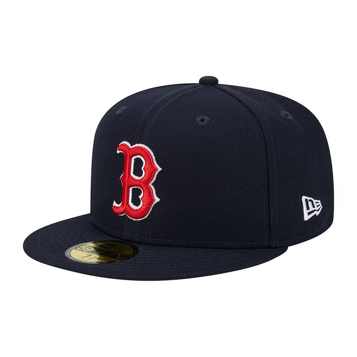 Boston Red Sox New Era 1999 All-Star Game Side Patch 59FIFTY Fitted Hat - Navy - Triple Play Caps