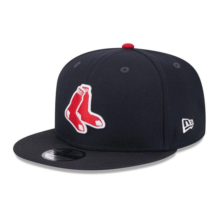 Boston Red Sox New Era Team Color 9FIFTY Snapback Hat - Navy - Triple Play Caps