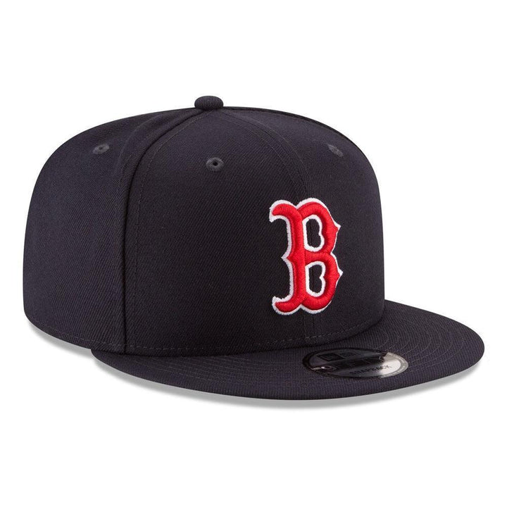 Boston Red Sox New Era Team Color 9FIFTY Snapback Hat - Navy - Triple Play Caps