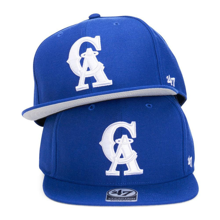California Angels 47 Brand Cooperstown No Shot '47 Captain - Royal - Triple Play Caps