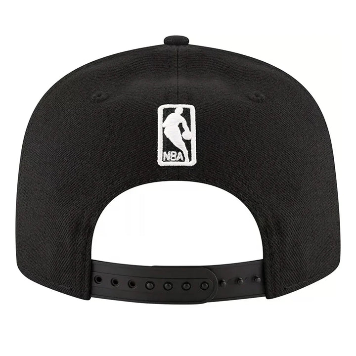 Chicago Bulls New Era Team Color 9FIFTY Snapback Hat - Black - Triple Play Caps
