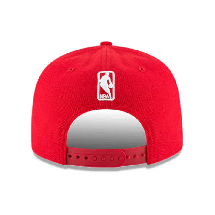 Chicago Bulls New Era Team Color 9FIFTY Snapback Hat - Red - Triple Play Caps