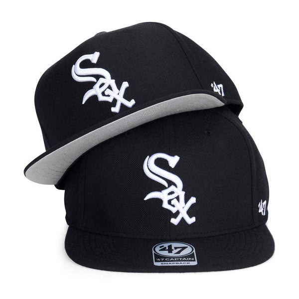 Chicago White Sox 47 Brand No Shot '47 Captain - Black - Triple Play Caps