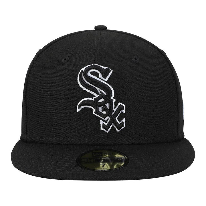 Chicago White Sox New Era B-Dub 59FIFTY Fitted Hat - Black - Triple Play Caps