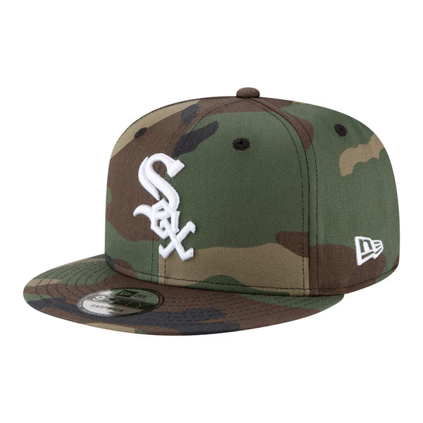 Chicago White Sox New Era Camo Basic 9FIFTY Snapback Hat - Triple Play Caps