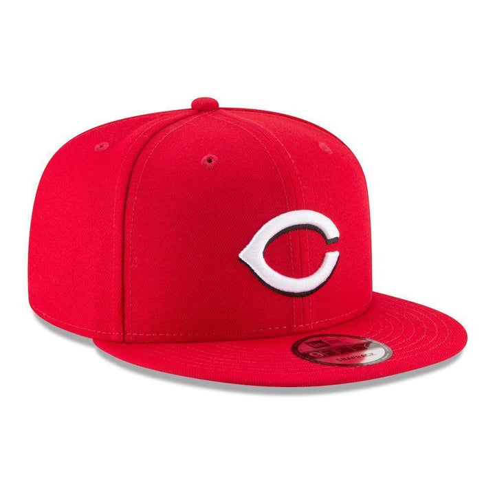 Cincinnati Reds New Era Team Color 9FIFTY Snapback Hat - Red - Triple Play Caps