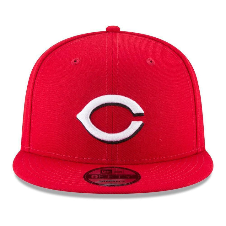 Cincinnati Reds New Era Team Color 9FIFTY Snapback Hat - Red - Triple Play Caps