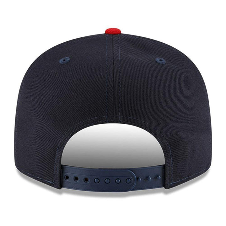 Cleveland Guardians New Era Team Color 9FIFTY Snapback Hat - Navy/Red - Triple Play Caps