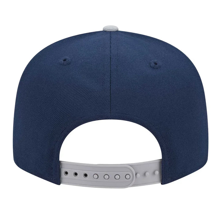 Dallas Cowboys New Era 2-Tone Basic 9FIFTY Snapback Hat - Navy/Gray - Triple Play Caps