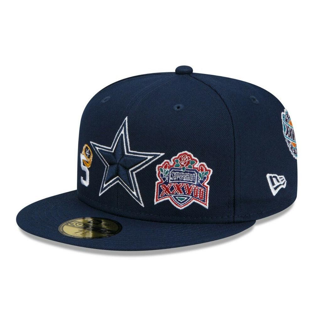 Dallas Cowboys New Era 5x Count the Rings 59FIFTY Fitted Hat - Navy - Triple Play Caps