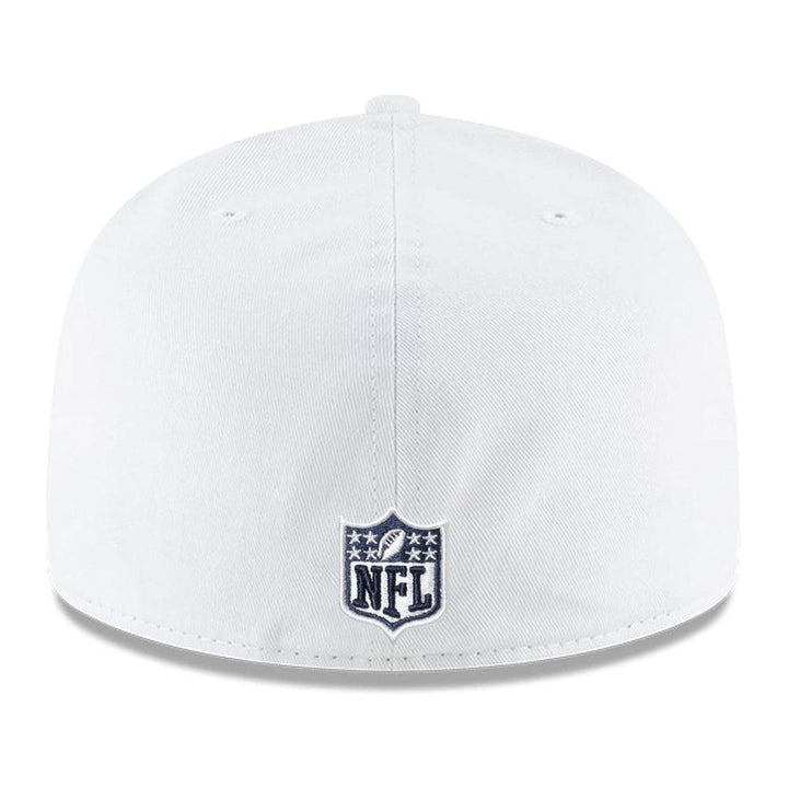 Dallas Cowboys New Era Team Basic 59FIFTY Fitted Hat - White - Triple Play Caps