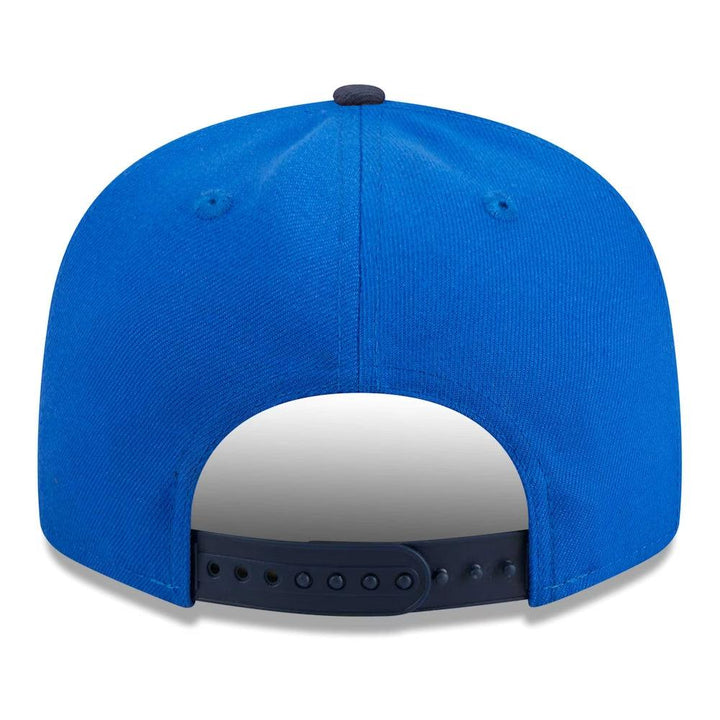 Dallas Mavericks New Era Color Cross 9FIFTY Snapback Hat - Blue/Navy - Triple Play Caps