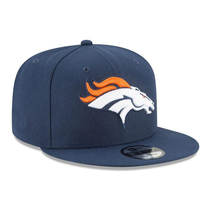 Denver Broncos New Era Basic 9FIFTY Snapback Hat - Navy - Triple Play Caps