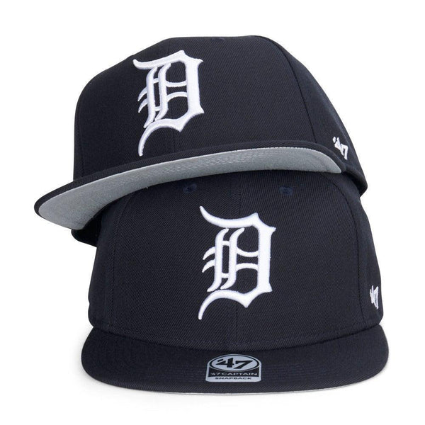 Detroit Tigers 47 Brand No Shot '47 Captain - Navy - Triple Play Caps