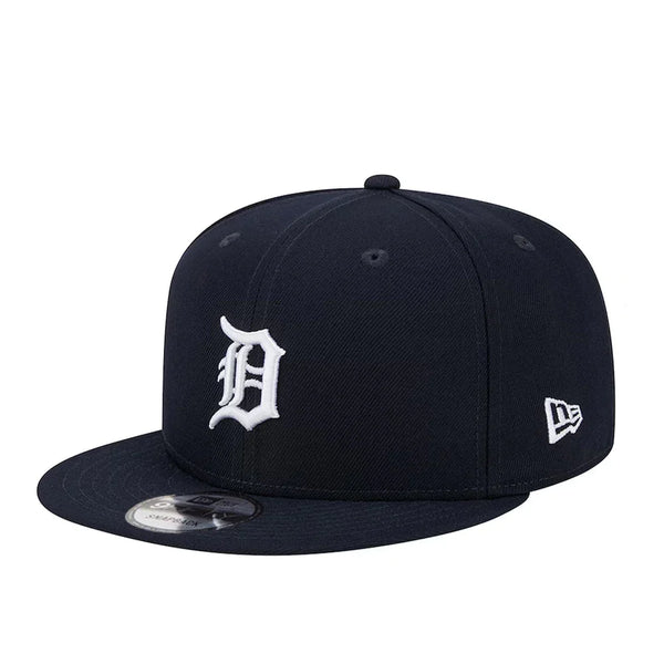 Detroit Tigers New Era Team Color 9FIFTY Snapback Hat - Navy - Triple Play Caps