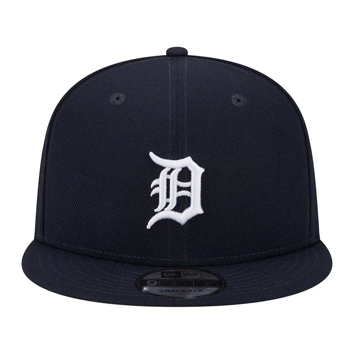 Detroit Tigers New Era Team Color 9FIFTY Snapback Hat - Navy - Triple Play Caps