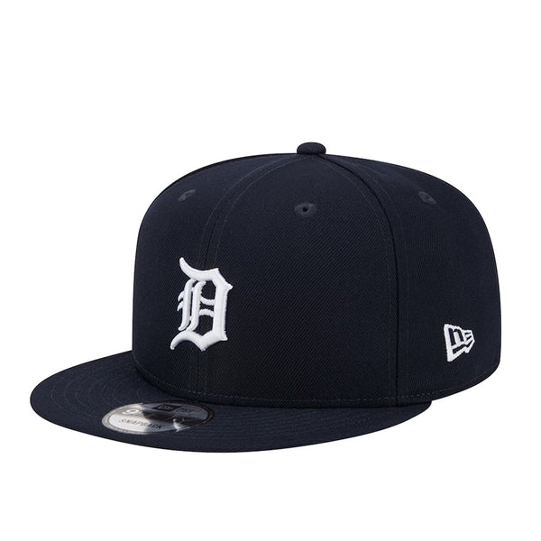 Detroit Tigers New Era Team Color 9FIFTY Snapback Hat - Navy