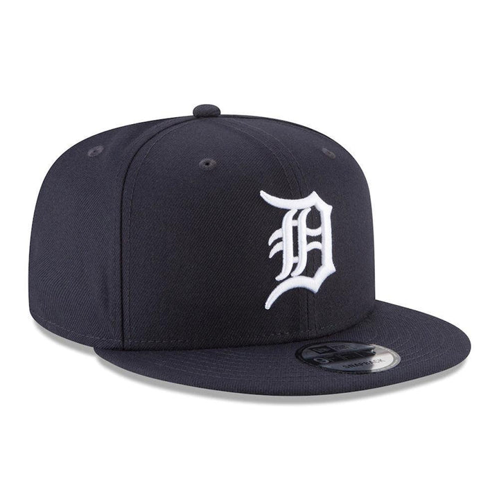 Detroit Tigers New Era Team Color 9FIFTY Snapback Hat - Navy - Triple Play Caps