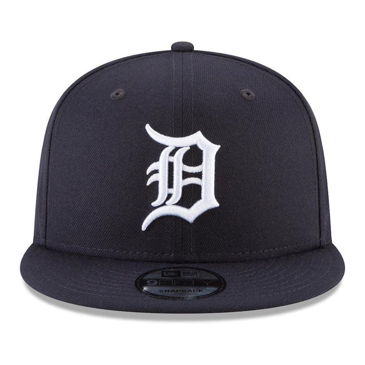 Detroit Tigers New Era Team Color 9FIFTY Snapback Hat - Navy - Triple Play Caps