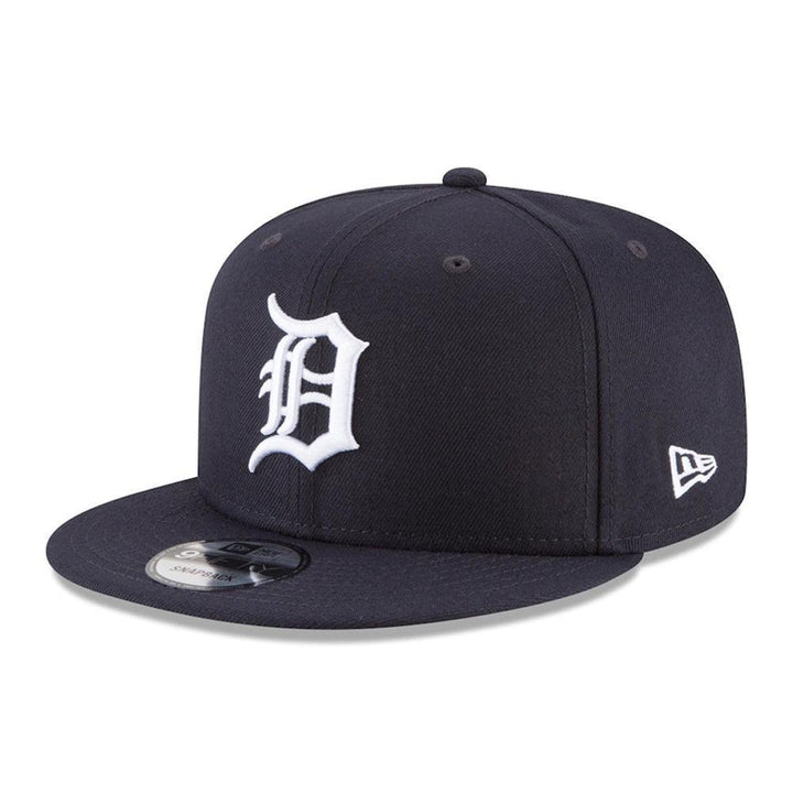 Detroit Tigers New Era Team Color 9FIFTY Snapback Hat - Navy - Triple Play Caps