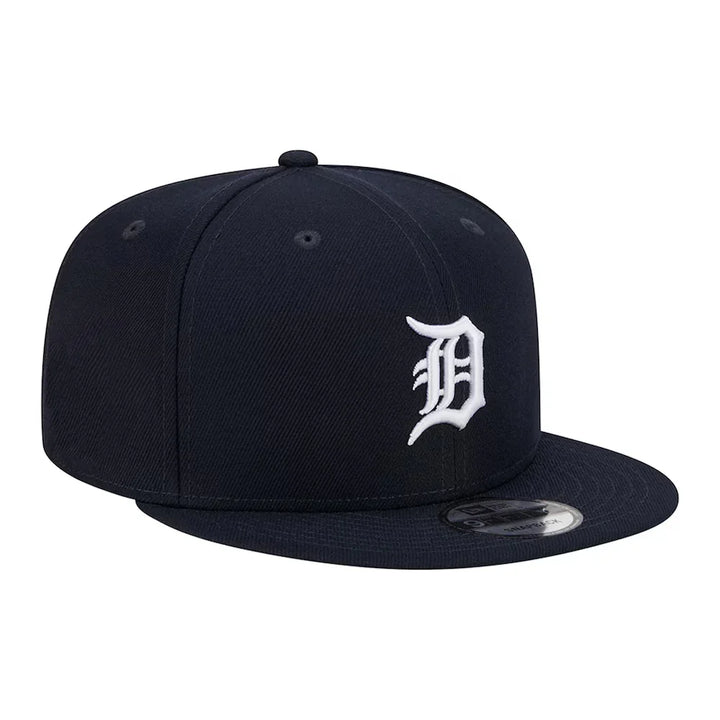 Detroit Tigers New Era Team Color 9FIFTY Snapback Hat - Navy - Triple Play Caps