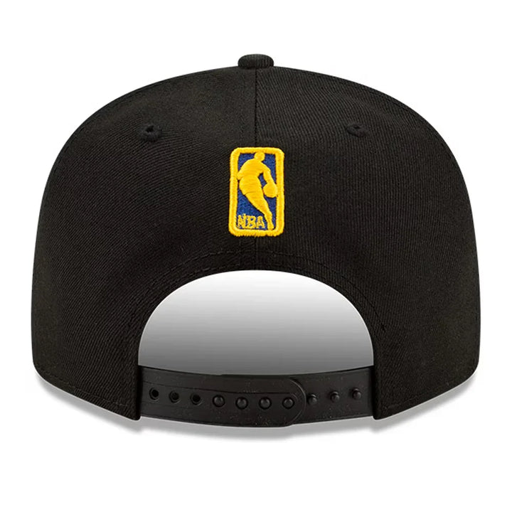 Golden State Warriors New Era Team Color 9FIFTY Snapback Hat - Black - Triple Play Caps