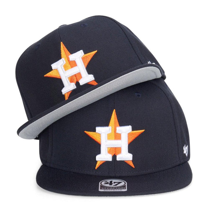 Houston Astros 47 Brand No Shot '47 Captain - Navy - Triple Play Caps