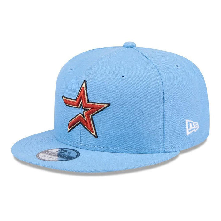 Houston Astros New Era Sky Blue Cooperstown 9FIFTY Snapback Hat - Sky Blue - Triple Play Caps