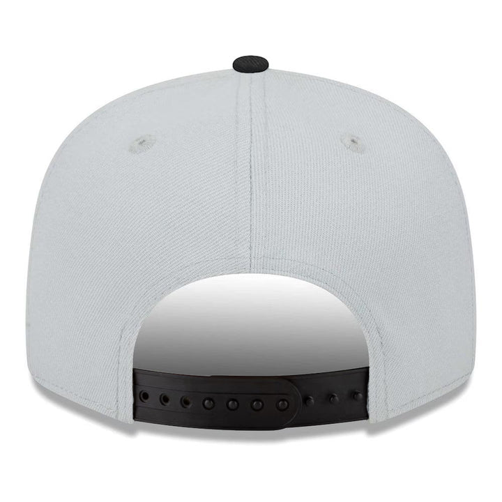 Las Vegas Raiders New Era 2-Tone Basic 9FIFTY Snapback Hat - Gray/Black - Triple Play Caps