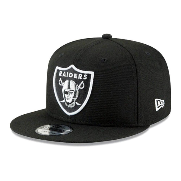 Las Vegas Raiders New Era B-Dub 9FIFTY Snapback Hat - Black - Triple Play Caps
