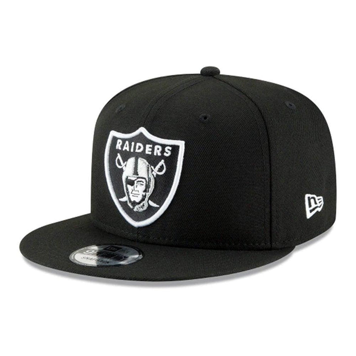 Las Vegas Raiders New Era B-Dub 9FIFTY Snapback Hat - Black - Triple Play Caps