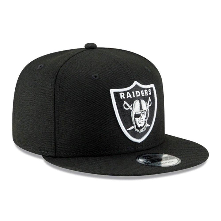 Las Vegas Raiders New Era B-Dub 9FIFTY Snapback Hat - Black - Triple Play Caps