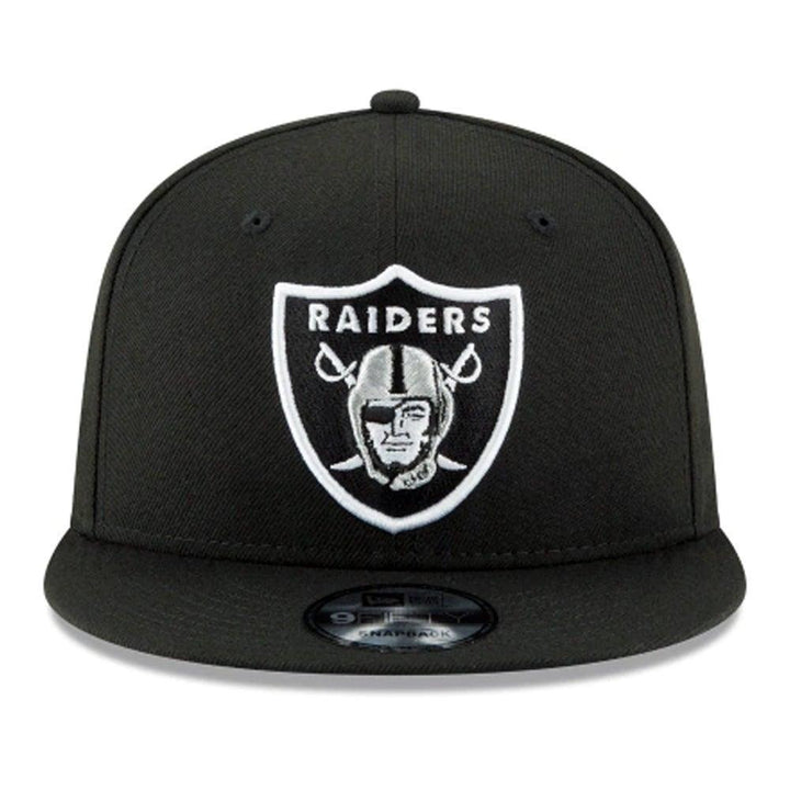 Las Vegas Raiders New Era B-Dub 9FIFTY Snapback Hat - Black - Triple Play Caps