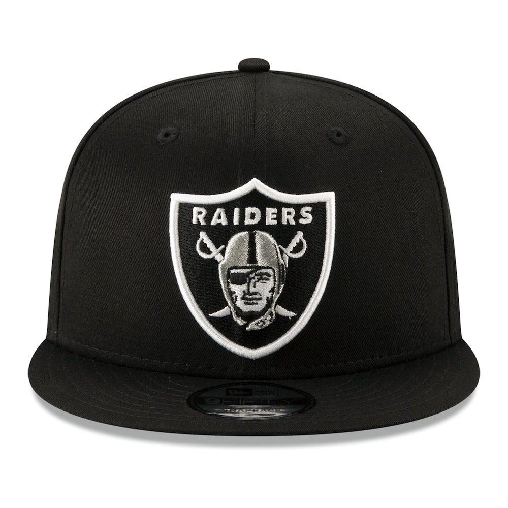 Las Vegas Raiders New Era Basic 9FIFTY Snapback Hat - Triple Play Caps