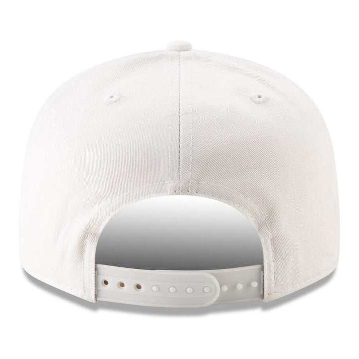 Las Vegas Raiders New Era Basic 9FIFTY Snapback Hat - White - Triple Play Caps