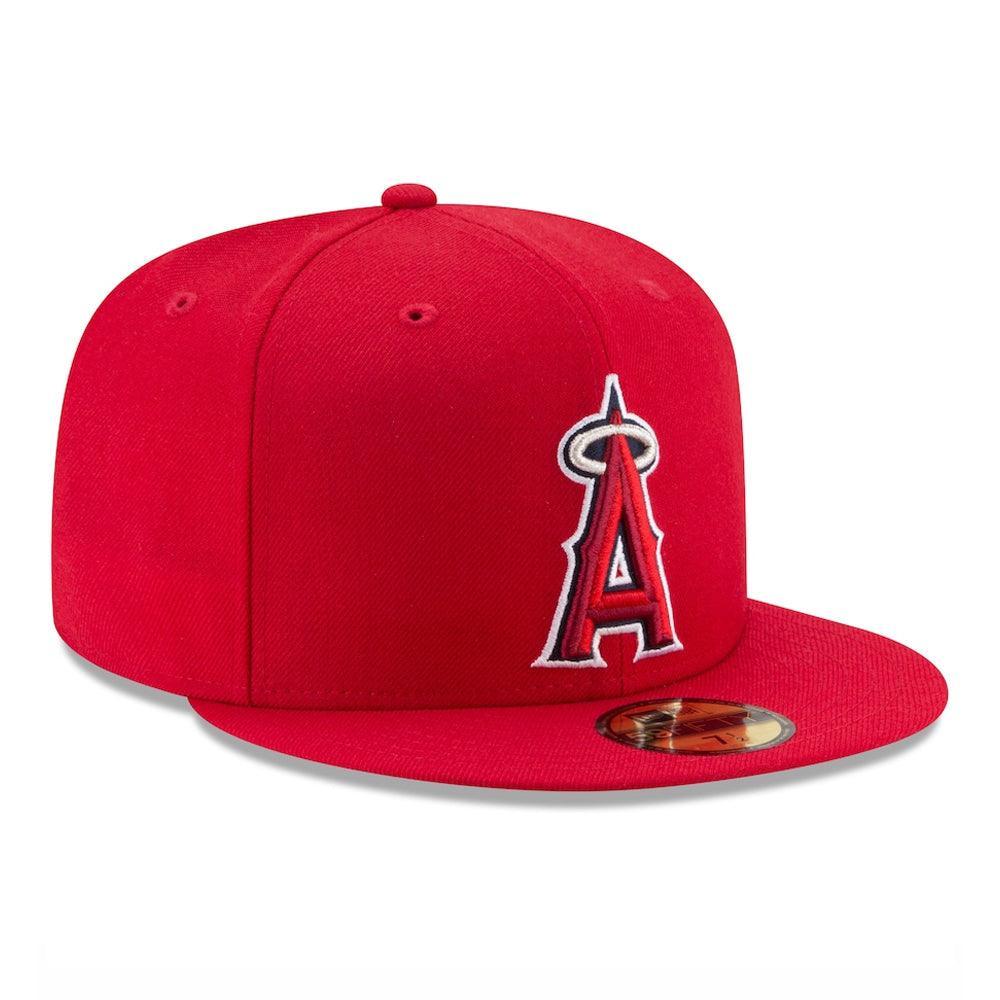 Los Angeles Angels New Era Authentic Collection On-Field 59FIFTY Fitted Hat - Triple Play Caps