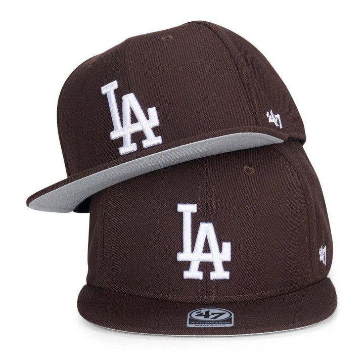Los Angeles Dodgers 47 Brand No Shot '47 Captain - Brown - Triple Play Caps