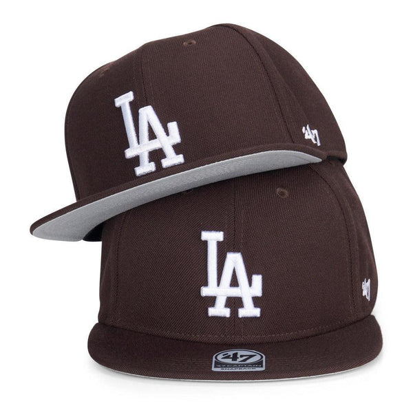 Los Angeles Dodgers 47 Brand No Shot '47 Captain - Brown - Triple Play Caps