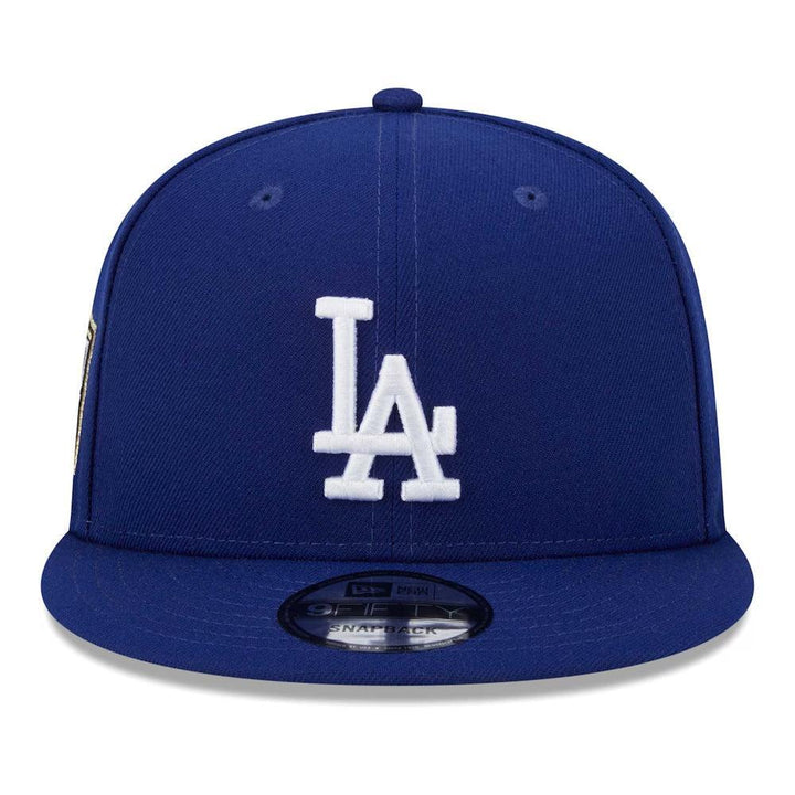 Los Angeles Dodgers New Era 2020 World Series Side Patch 9FIFTY Snapback Hat - Royal - Triple Play Caps